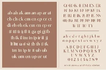 Glitten font