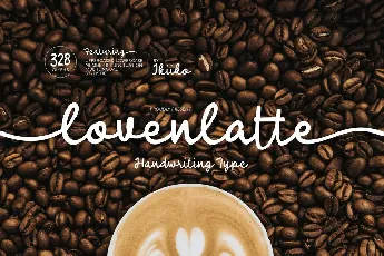 Loven Latte font