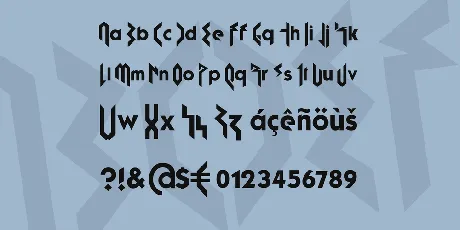 Fujita Ray font