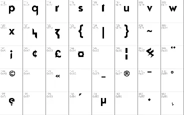 Fujita Ray font