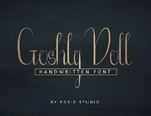 Goshty Doll Demo font