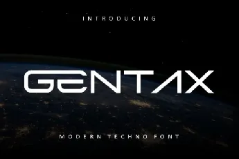 Gentax font