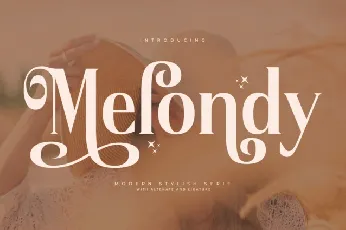 Melondy font