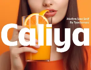 Caliya font