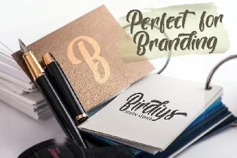 Brogads Script font