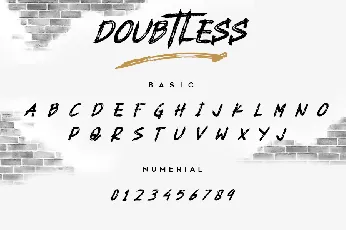 Doubtless font