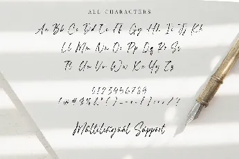 Benyamin Signature font