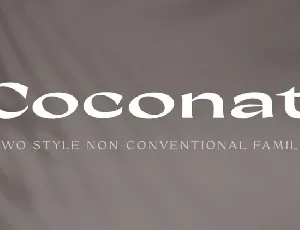 Coconat font