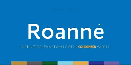 Roanne font