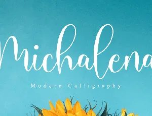 Michalina font