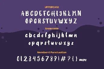 Night Halloween-Personal Use font