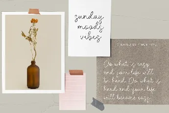 Calista Aesthetic font