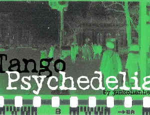 Tango Psychedelia font