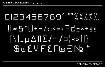 DEMORA font