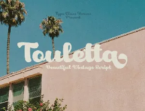 Touletta font