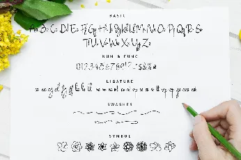 Just Blossom font