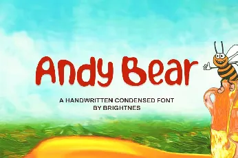 Andy Bear font