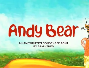 Andy Bear font