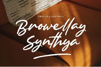 Browellay Synthya font