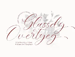 NCL Glassdy Overtyeg font