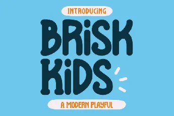 Brisk Kids font