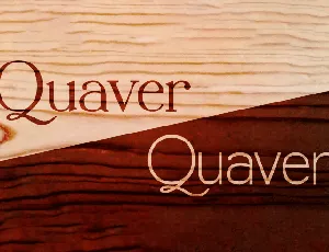 Quaver font