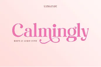 Calmingly font