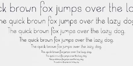 Ud Thin Sans Serif font