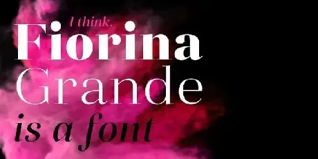 Fiorina Family font