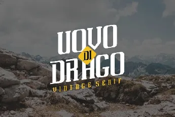 Uovo Di Drago Typeface font