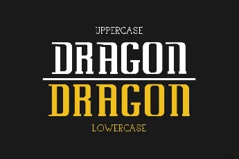 Uovo Di Drago Typeface font