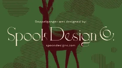 Doppelganger font