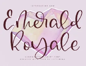 Emerald Royale font