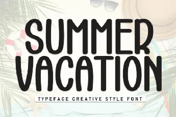 Summer Vacation Display font