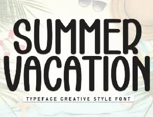 Summer Vacation Display font