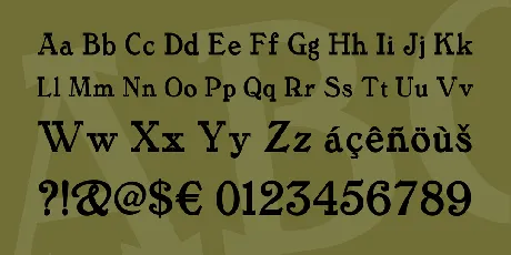 Tanglewood Tales NF font