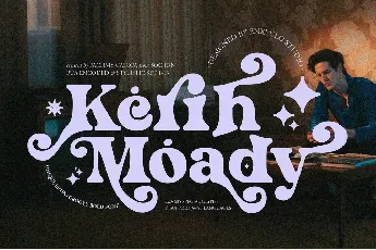 NCL Kerih Moady font