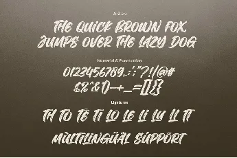 The Deliver font