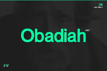 Obadiah Pro font