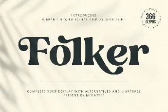 Folker font