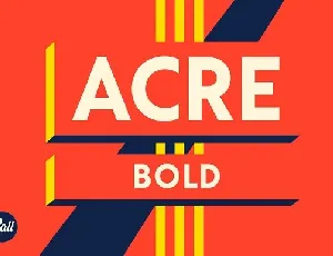 Acre font