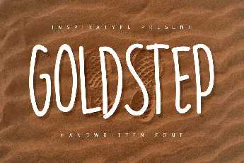 GOLDSTEP FREE font