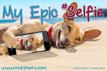 My Epic Selfie Demo font