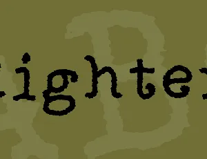 Righter font