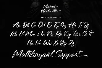 Mikhael Handwritten - Personal use font