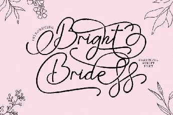 Bright Bride font