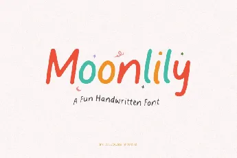 Moonlily font