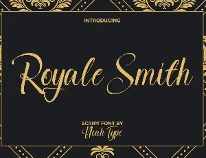 Royale Smith Demo font