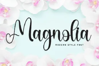 Magnolia Script font