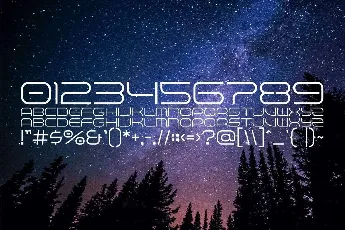 Terbaang Space font